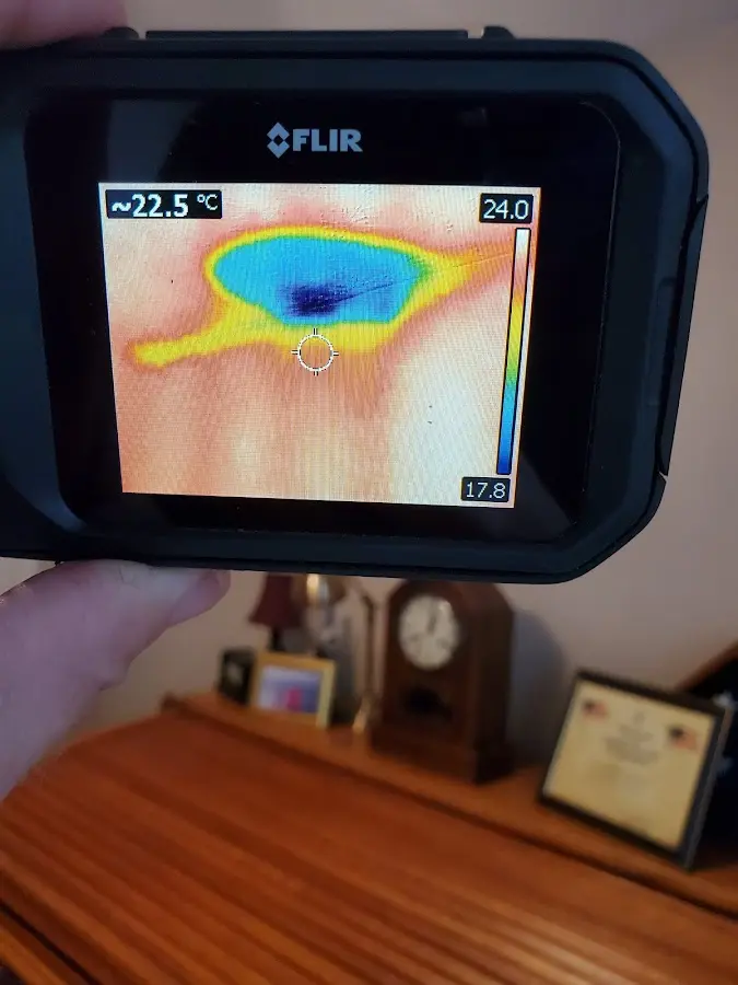 Thermal imaging inspection for water damage in South St. Paul