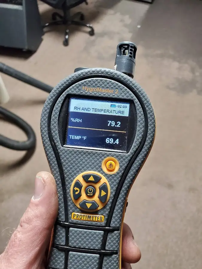 Moisture meter humidity assessment for Fire & Smoke Damage Restoration in South St. Paul